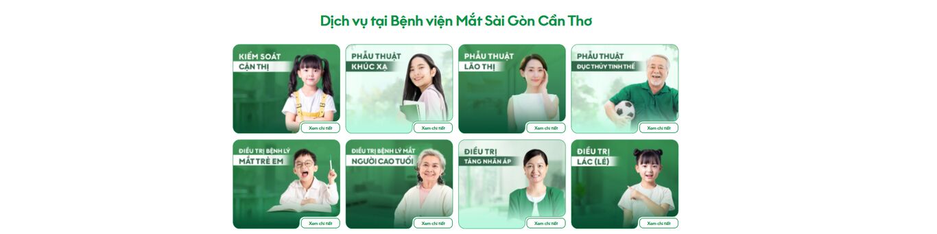BỆNH VIỆN MẮT SÀI GÒN CẦN THƠ